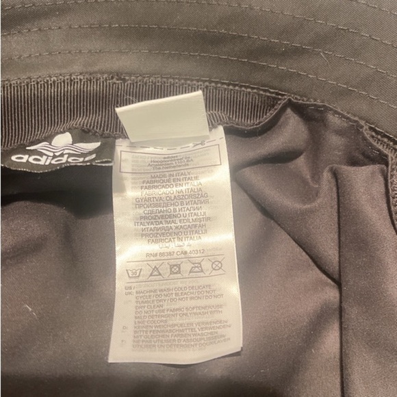 Authentic Adidas x Prada 2021 Unisex Nylon Trendy Black and White Bucket Hat 0S - Picture 12 of 16